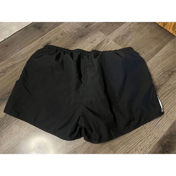 Champion Black With White Stripe Shorts Woman’s Size Medium - Picture 5 of 7